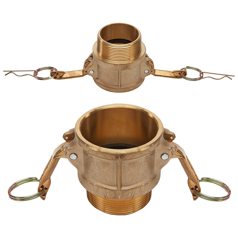 Brass Female Camlocks to Male Threads