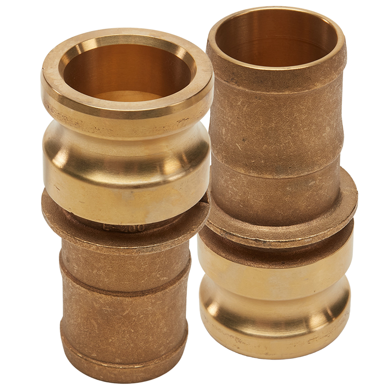 Brass Male Camlocks to Hose Shank