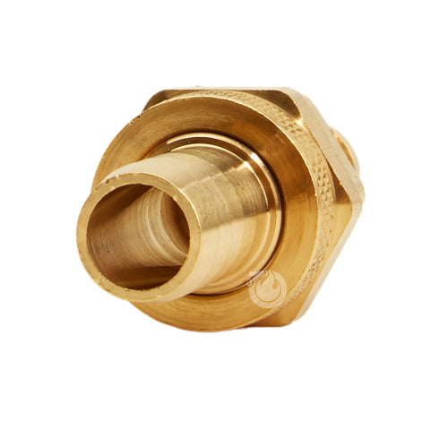 Brass Garden Hose Coupling Set (5/8" Hose)