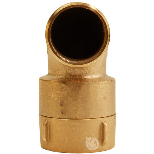 Brass 1 1/2" NPT x 1 1/2" NPT 90 Degree Elbow