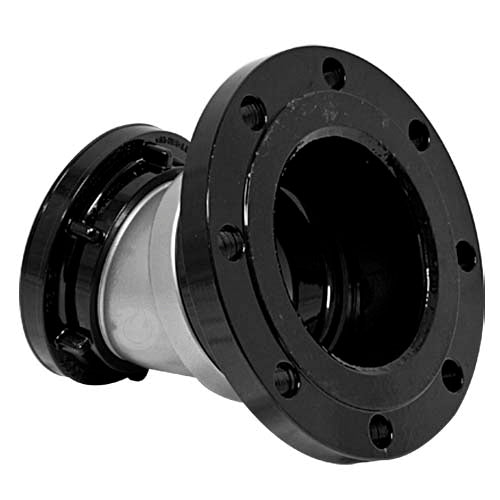 Carbon Steel 6" Flange x 5" Storz 30 Degree