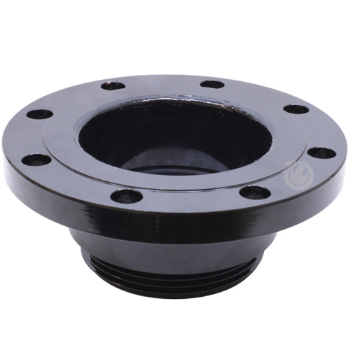 Carbon Steel 6" Flange x 4 1/2" Male NH