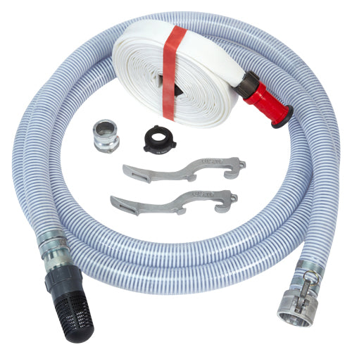 2” Water Pump Fire Prevention Kit with Camlock to Thread Hose