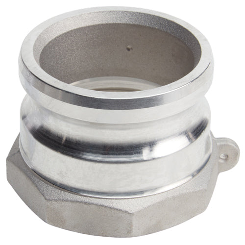 Aluminum 3" Male Camlock x 3" Female NPT
