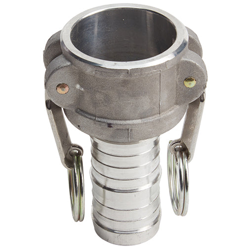 Aluminum 1 1/2" Female Camlock to Hose Shank (USA)