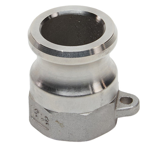 Stainless Steel 3/4" Male Camlock x 3/4" Female NPT (USA)