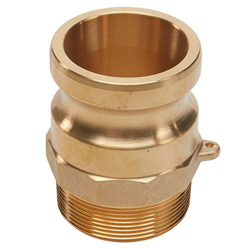 Brass 2" Male Camlock x 2" Male NPT