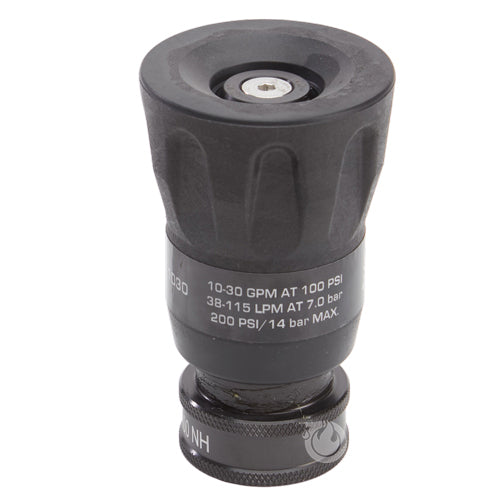 Akron 1" Black Forestry Fire Nozzle (NH)