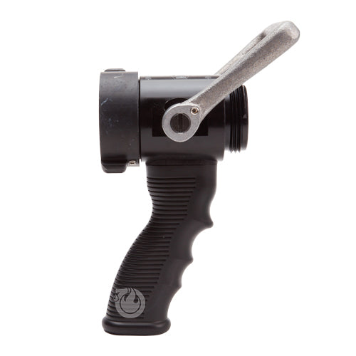 Aluminum Heavy-Duty 1 1/2" NPSH Ball Shut-Off With Pistol Grip