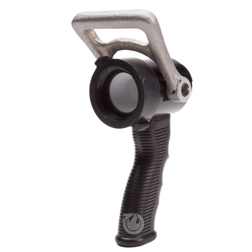 Aluminum Heavy-Duty 1 1/2" NPSH Ball Shut-Off With Pistol Grip