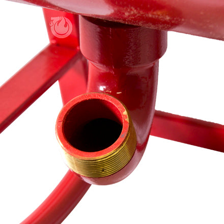 Live 1 1/2" Booster Fire Hose Storage Reel (Global)