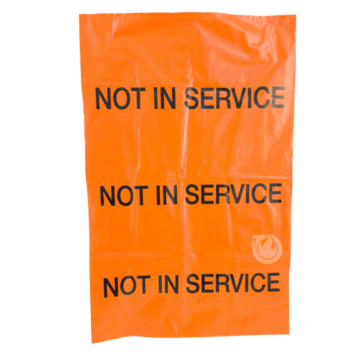 Orange Polypropylene Hydrant Bag