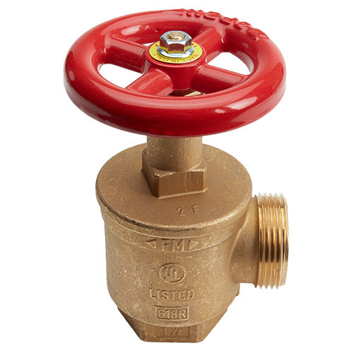Raccord Double Mâle 1-1/2" MPT En Laiton Forgé Legend Valve - Pour Tuyau Incendie