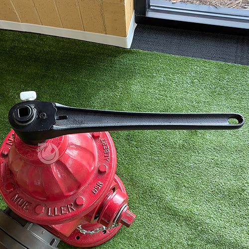 Heavy Duty Ratcheting Fire Hydrant Wrench (15 Inch)