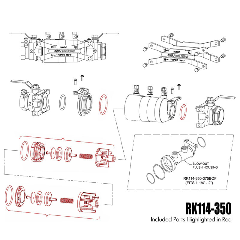 BFP250-DC Complete Repair Kit