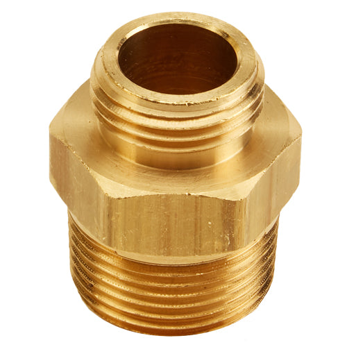 Brass 1 Male NPT to Male GHT Adapter