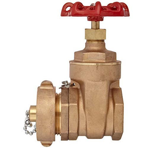 Female x Male Brass Fire Hydrant Y With Shut Off Valves