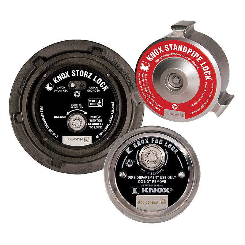 Knox Fire Department Connection (FDC) Locking Caps