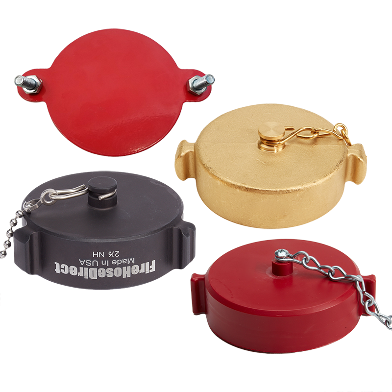 Aluminum, Brass, Plastic Caps & Plugs – FireHoseDirect