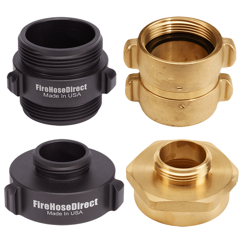 Fire Hose Threaded Adapters & Fittings – FireHoseDirect