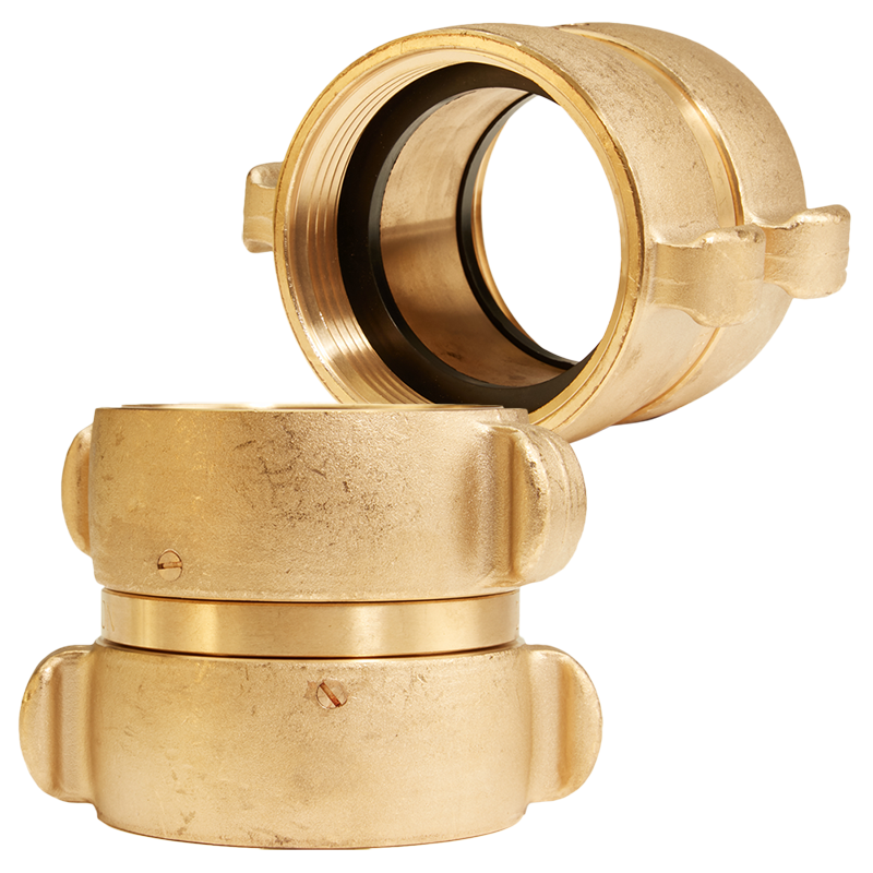 Brass Female to Female Adapters – FireHoseDirect