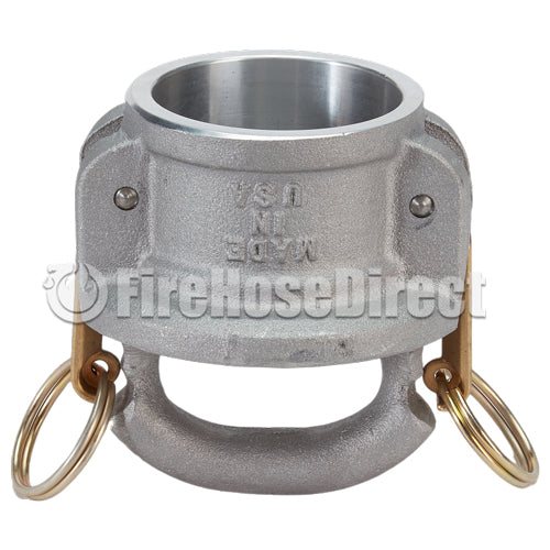 Aluminum 2" Female Safety Bump Cap