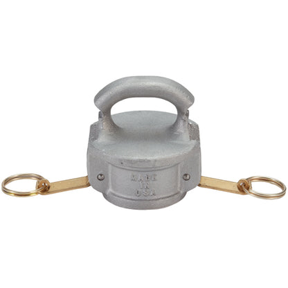 Aluminum 3" Female Safety Bump Cap