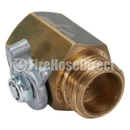 Brass 3/4" GHT Inlet x 3/4" GHT Outlet