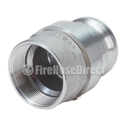 Aluminum 3" Swivel Male Camlock x 3" Female NPT (USA)