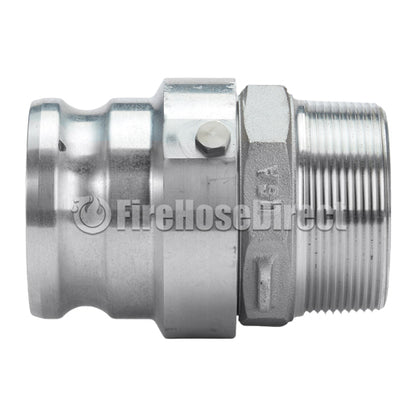 Aluminum 2" Swivel Male Camlock x 2" Male NPT (USA)