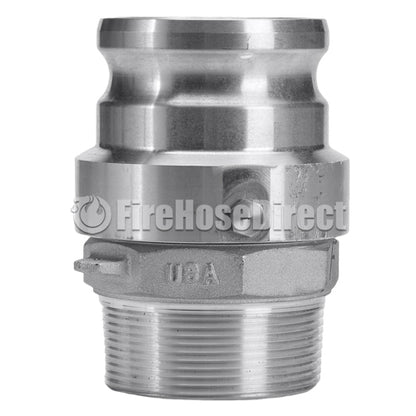 Aluminum 3" Swivel Male Camlock x 3" Male NPT (USA)