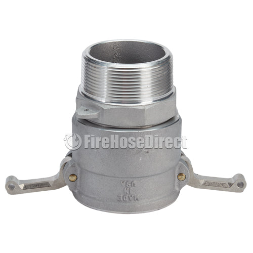 Aluminum 3" Swivel Female Camlock x 3" Male NPT (USA)