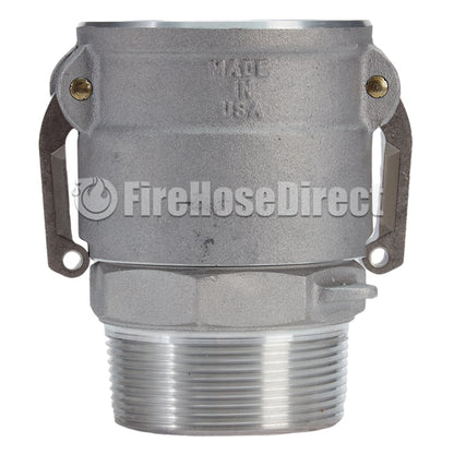 Aluminum 3" Swivel Female Camlock x 3" Male NPT (USA)