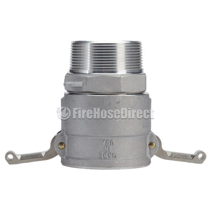 Aluminum 3" Swivel Female Camlock x 3" Male NPT (USA)