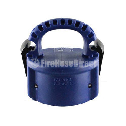 Blue 3" Polypropylene Female Safety Bump Cap