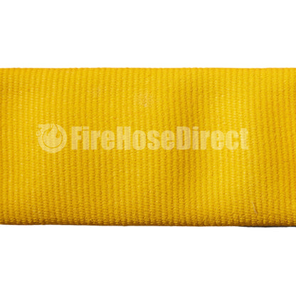 Yellow 3" x 50' Double Jacket Fire Hose (Alum 2 1/2" NH Couplings)