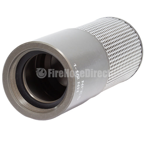 Aluminum 1 1/2" NH Barrel Strainer with Foot Valve