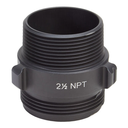 Aluminum 2 1/2" NH to 2 1/2" NPT Double Male