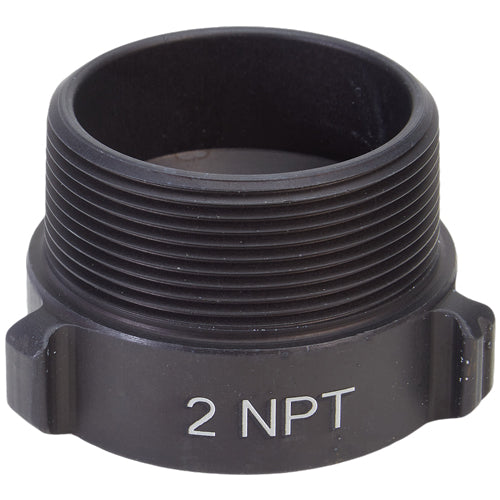 Aluminum 1 1/2" Female NH to 2" Male NPT