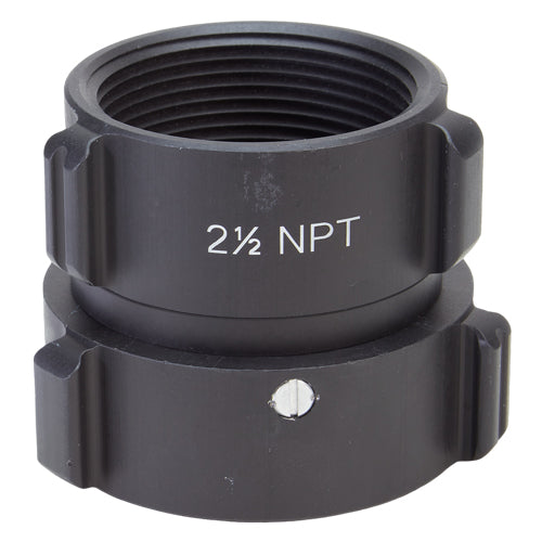 Aluminum 2 1/2" NH to 2 1/2" NPT Double Female