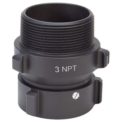 Aluminum 2 1/2" Swivel Female NH to 3" Male NPT