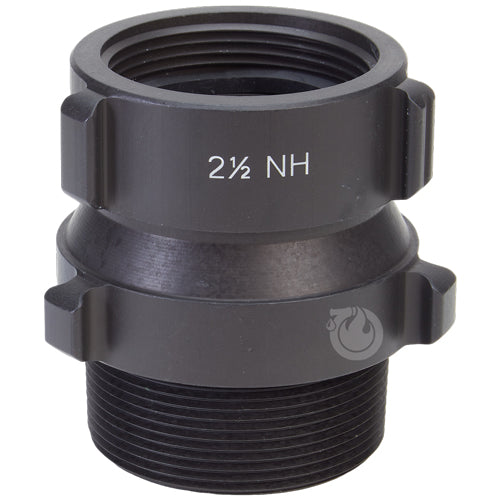 Aluminum 2 1/2" Swivel Female NH to 3" Male NPT