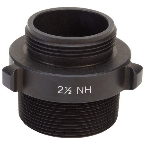 Aluminum 3" NPT to 2 1/2" NH Double Male