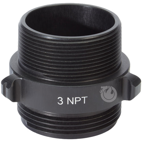 Aluminum 3" NH to 3" NPT Double Male