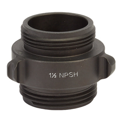 Aluminum 1 1/2" NH to 1 1/2" NPSH Double Male