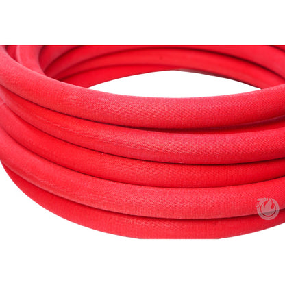 Red 1" x 100' Non-Collapsible Lightweight Hose ( 1" NH Threads - USA)