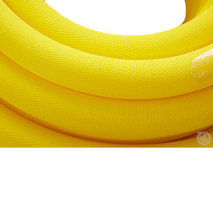 Yellow 1" x 100' Non-Collapsible Lightweight Hose (1" NH Threads)