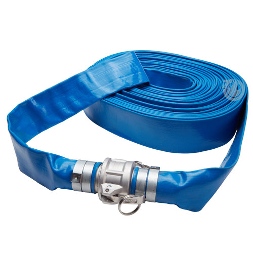 Blue 2" x 50' Camlock Lightweight Hose