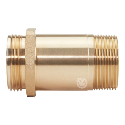 Brass 1 1/2" Pin Rack Nipple