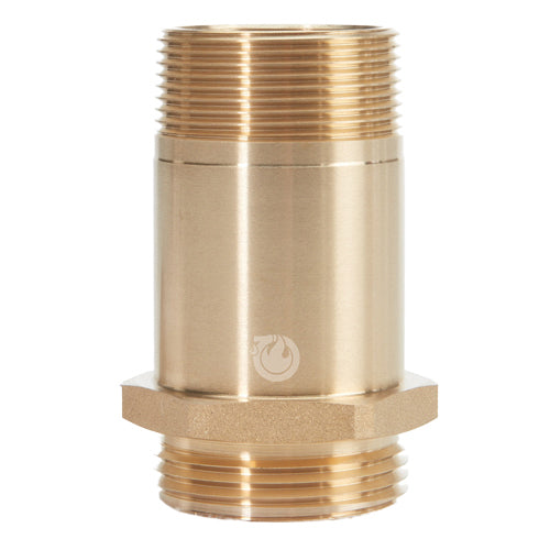 Brass 1 1/2" Pin Rack Nipple